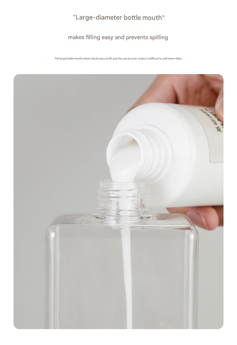 travel dispenser for shampoo and shower gel