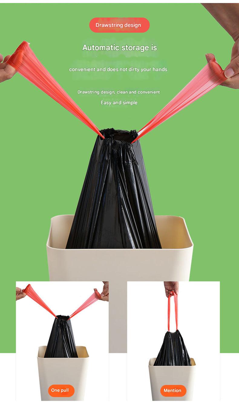 Sturdy plastic trash bags for waste disposal