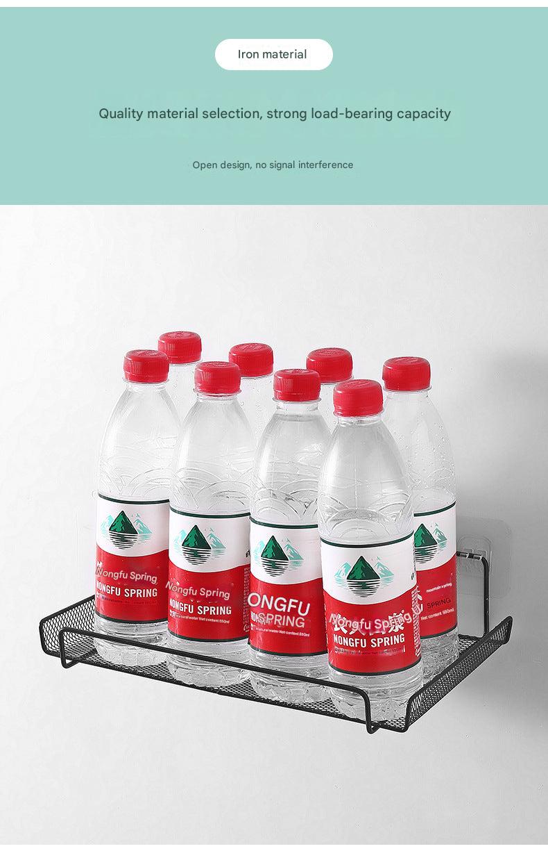 stylish storage shelf in white for devices