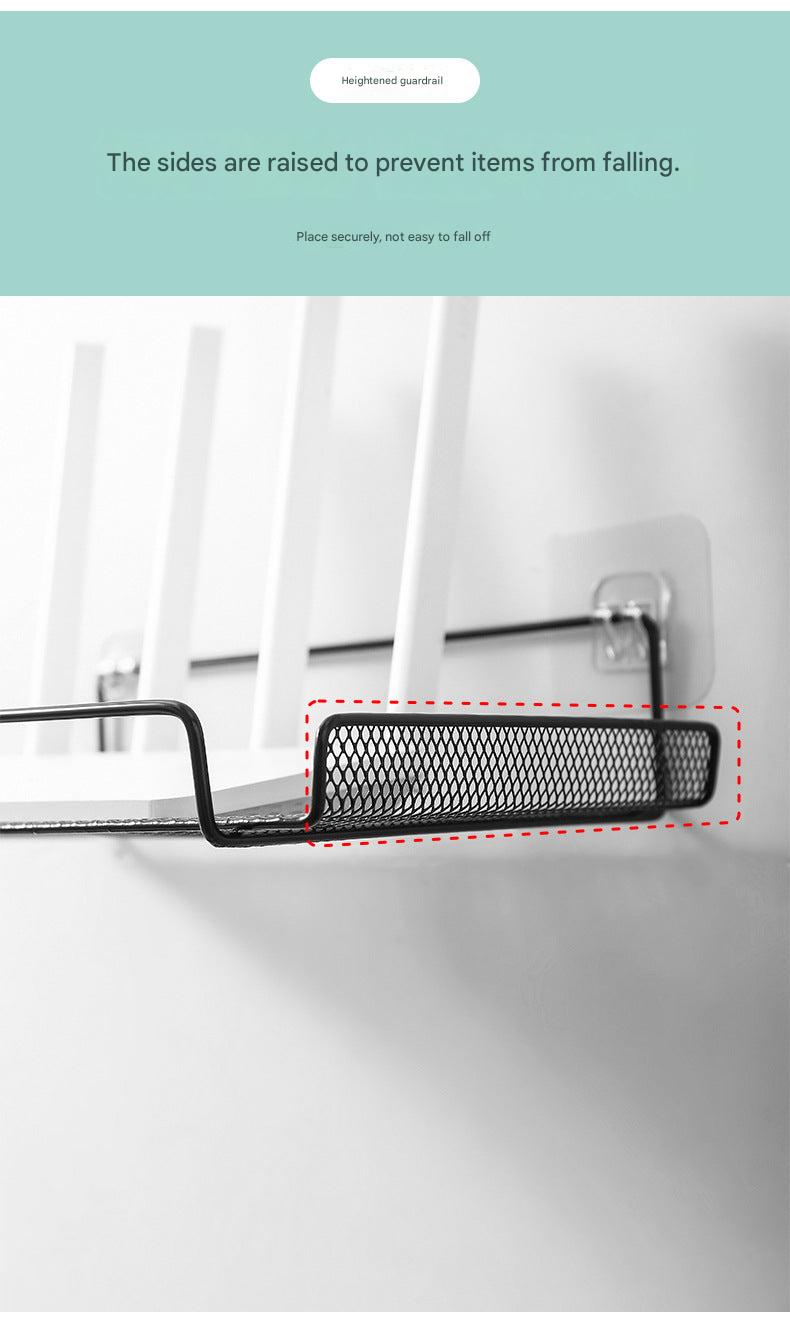 compact router holder mounted on wall