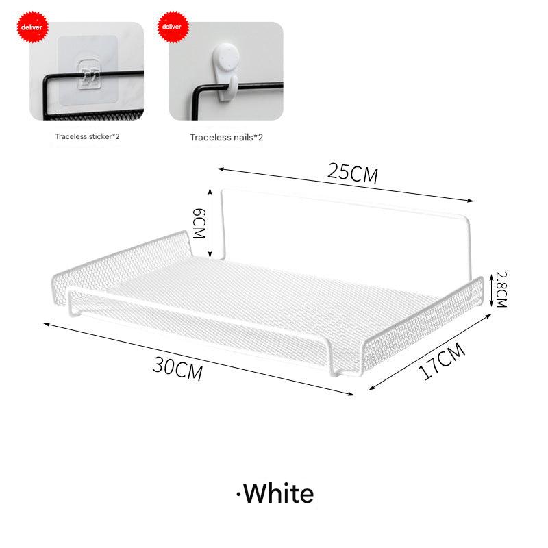 compact router holder mounted on wall