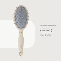 Lightweight brush ideal for travel.
