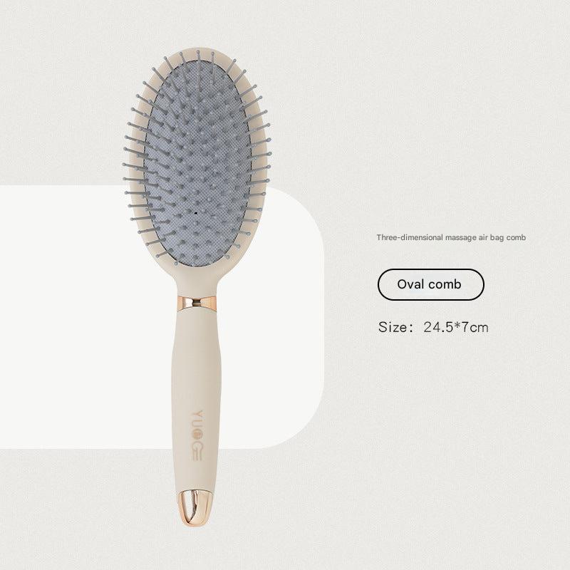 Lightweight brush ideal for travel.