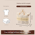 Large waterproof storage bag for bedding and clothes
