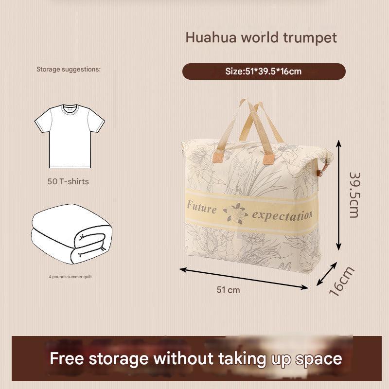 Large waterproof storage bag for bedding and clothes