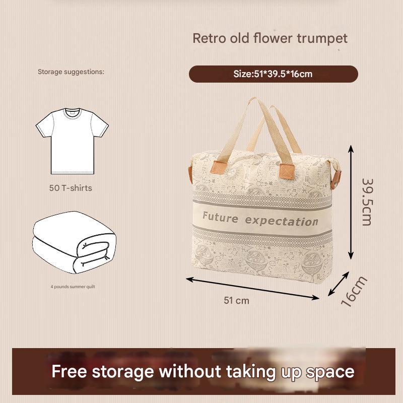 Durable canvas storage bag for organisation