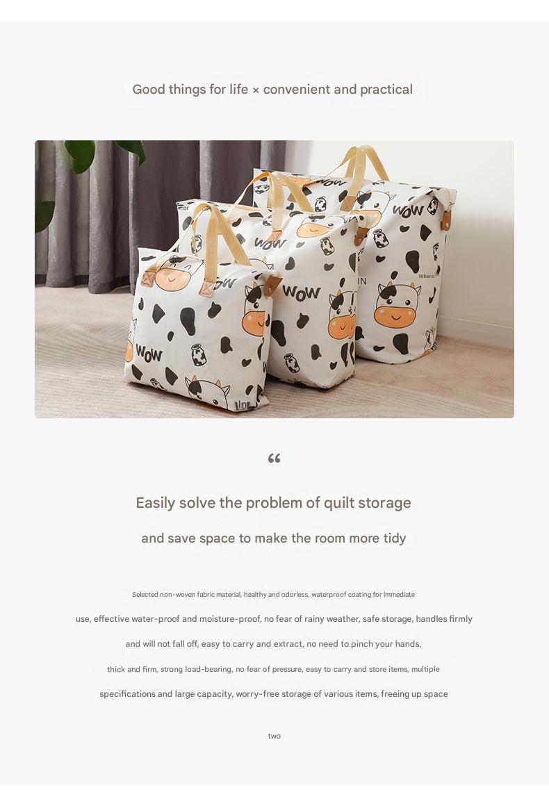 Durable canvas storage bag for organisation