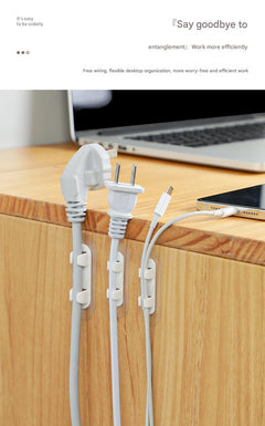 Multiple colour options of cable clips
