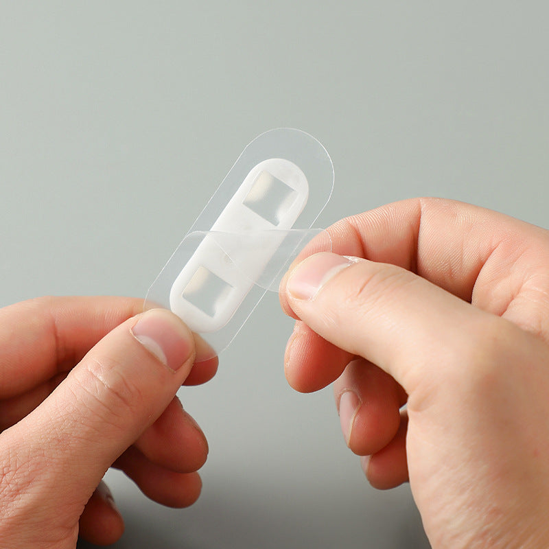 Close up of Acrylic Cable Clips