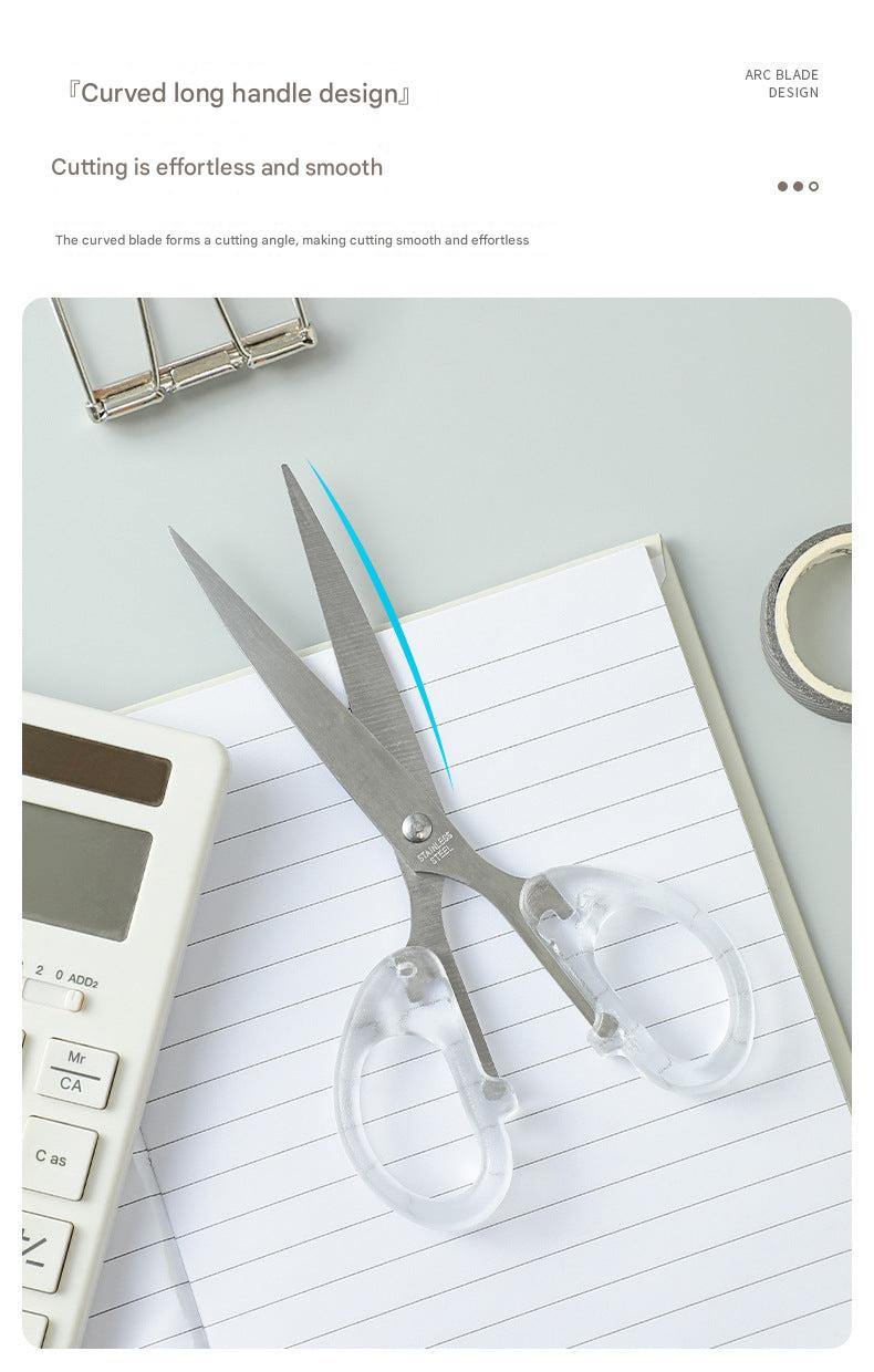 comfortable handle of scissors with ergonomic design