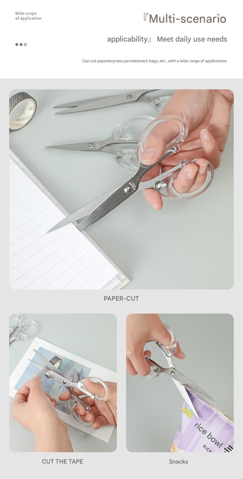 scissors with precision blades on a white background