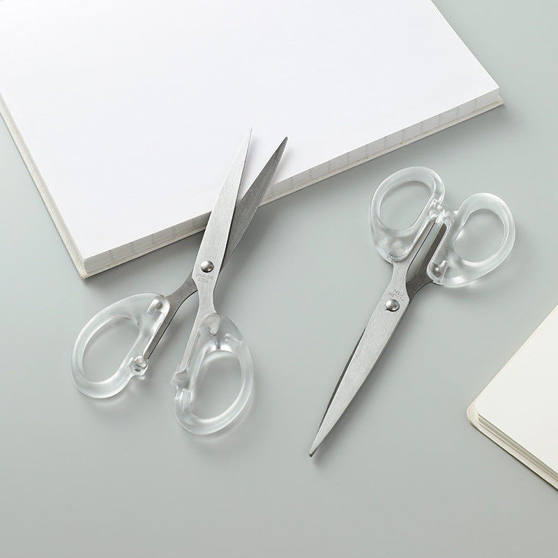 comfortable handle of scissors with ergonomic design