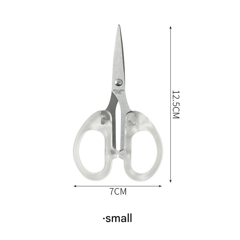 scissors with precision blades on a white background