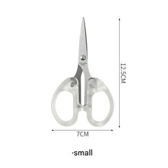 scissors with precision blades on a white background