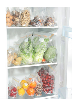 image of food storage seal bags with detailed view
