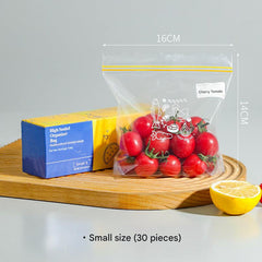 folded resealable bags for convenience
