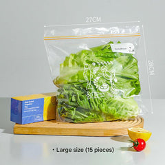 image of clean food storage space with bags