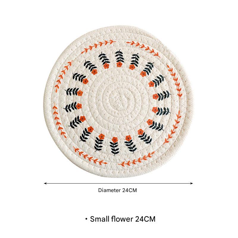 Nordic style table setting with mats 8