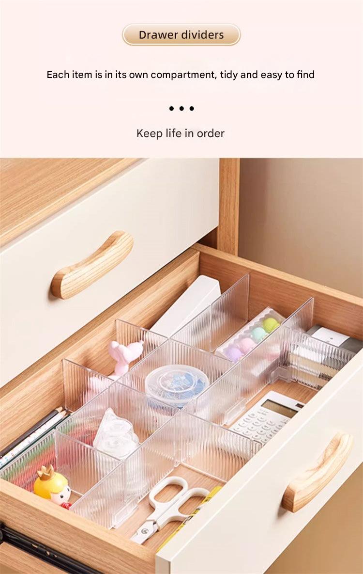 Stylish plastic organisers for socks storage