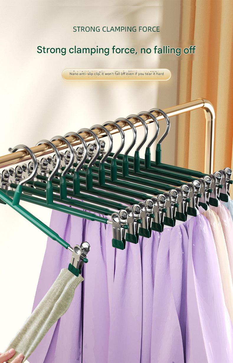 Multi-functional pants hanger for effective clothing organisation