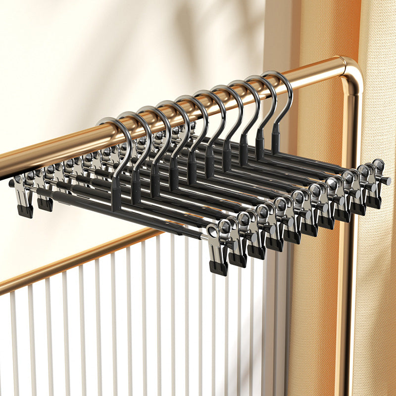 Elegant clothes hanger in cream white colour