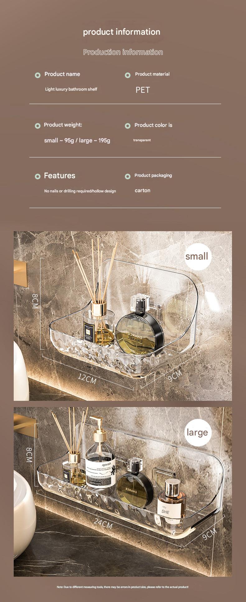 functional bathroom storage solution display