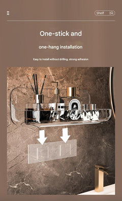 functional bathroom storage solution display