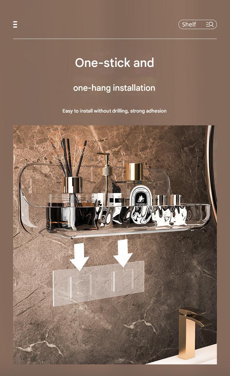 functional bathroom storage solution display