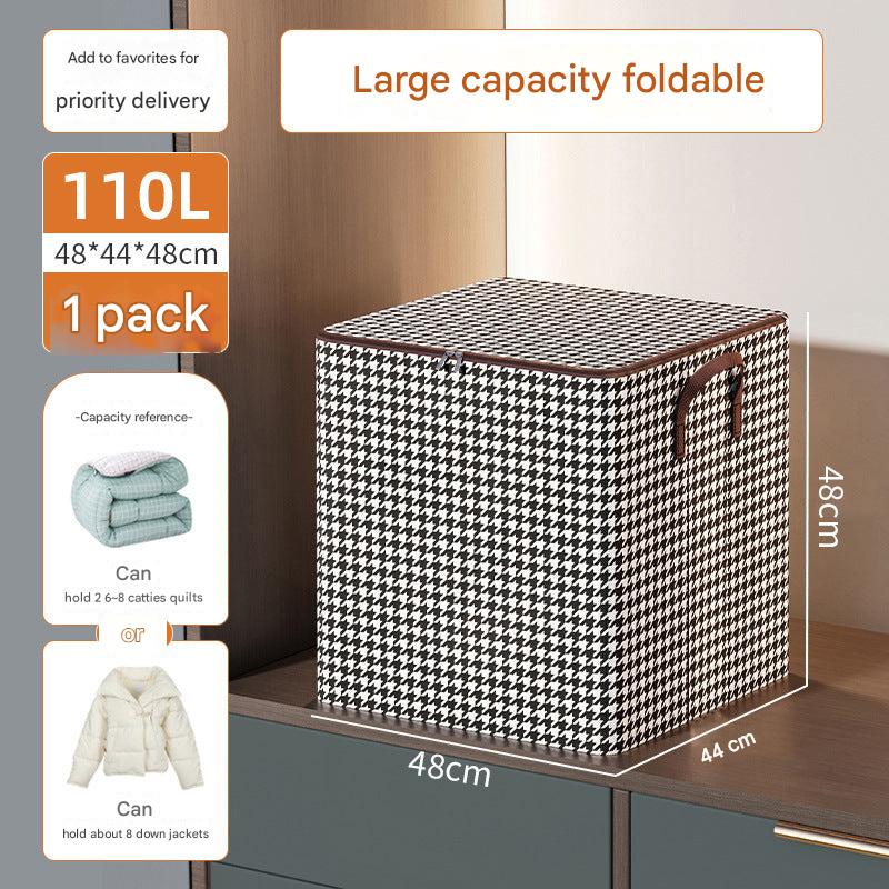 Large capacity non-woven storage bag on display