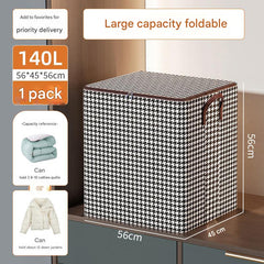 Inside view of a spacious storage bag