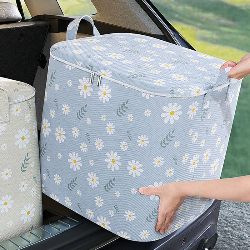 Large capacity non-woven storage bag on display