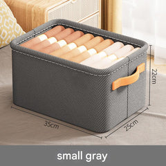 Versatile household storage box with transparent design