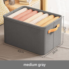 Folded storage box showcasing modern decor