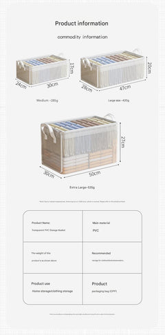 Stylish organisational box in bedroom