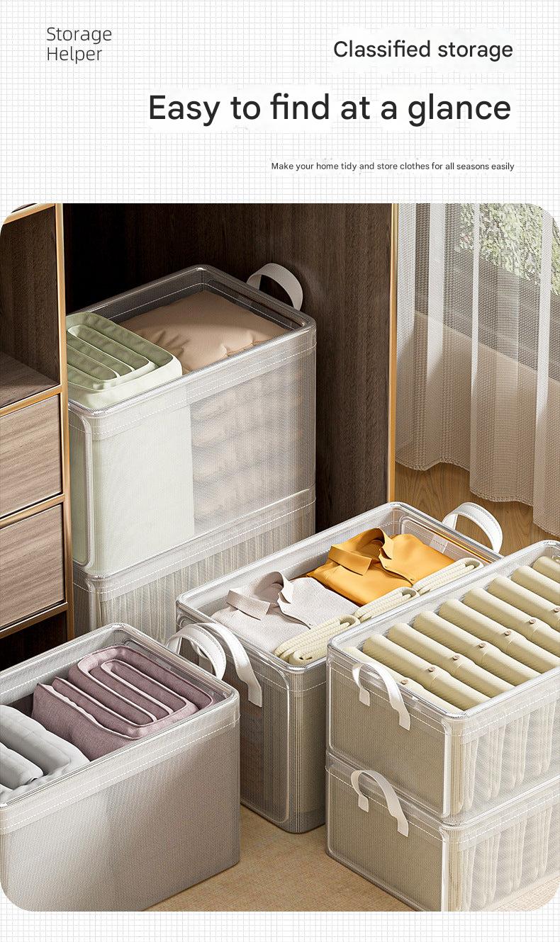 Modern design folding box for home organisation