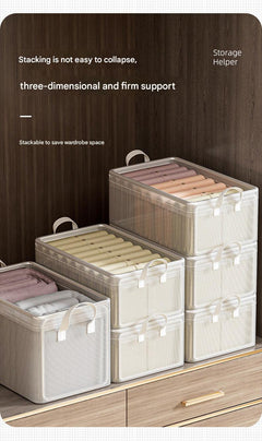 Durable PVC storage box in living space