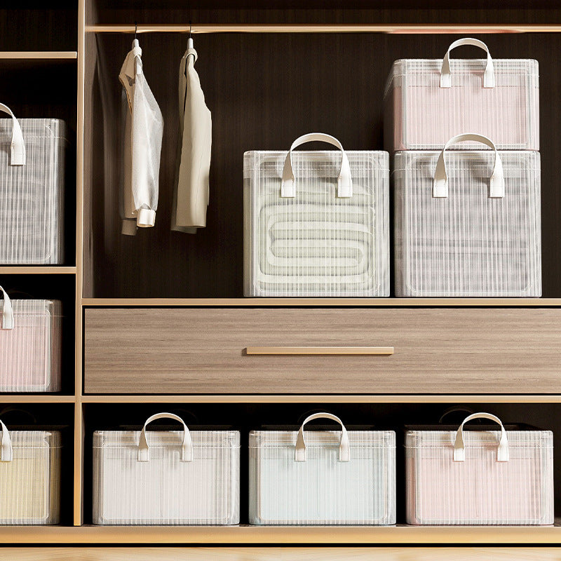 Spacious 18L storage box for clothes and toys