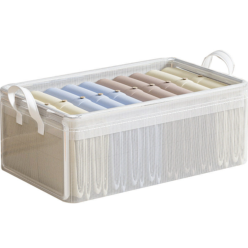 Durable PVC storage box in living space