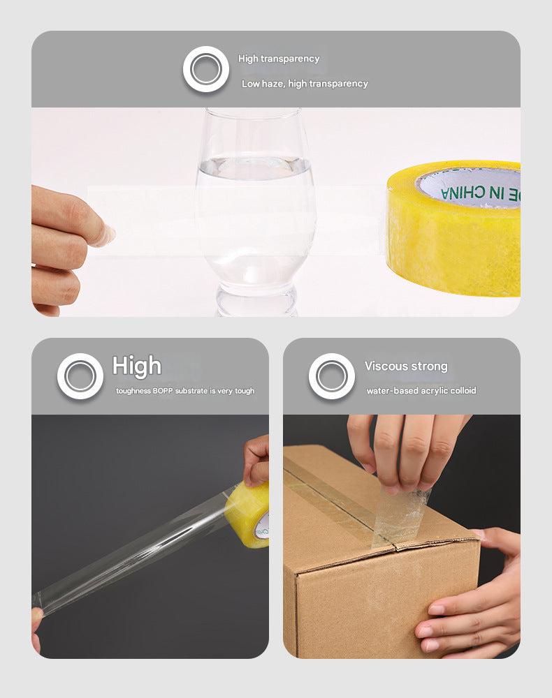 Clear finish packaging tape view 10