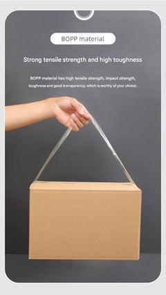 Detailed look at packing tape roll view 3