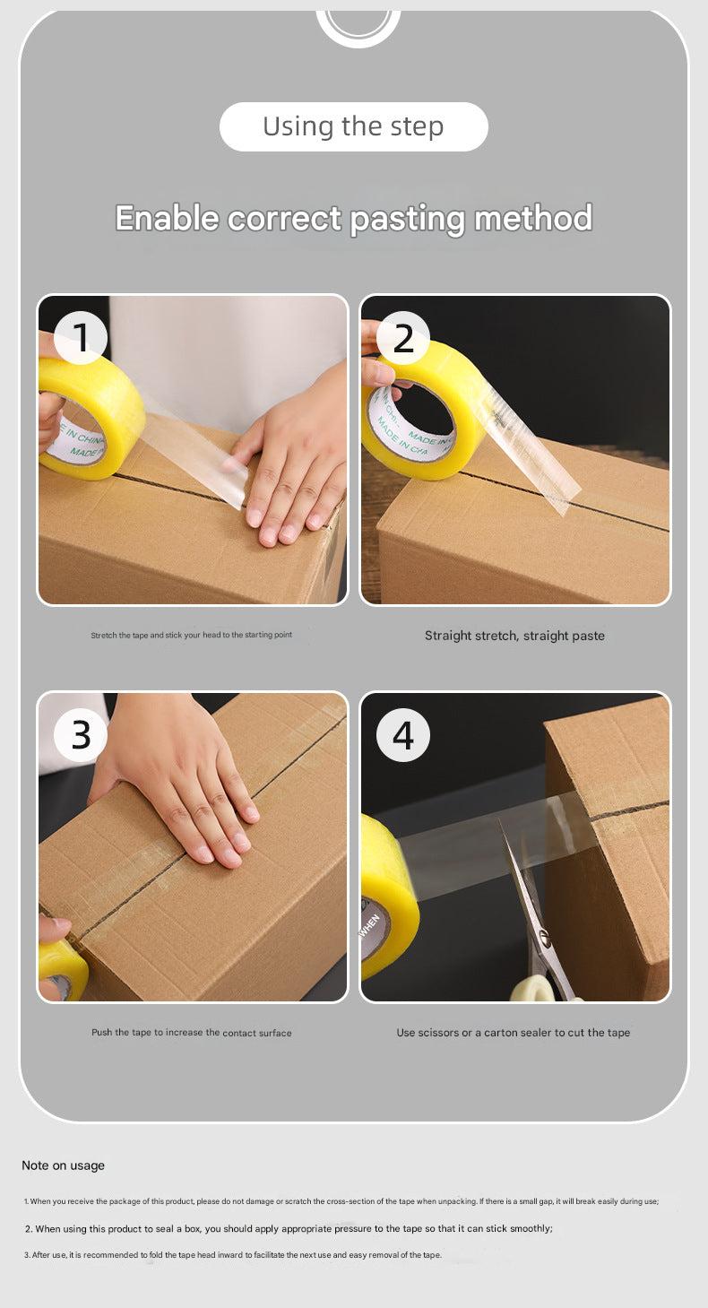 Versatile adhesive packing tape view 6