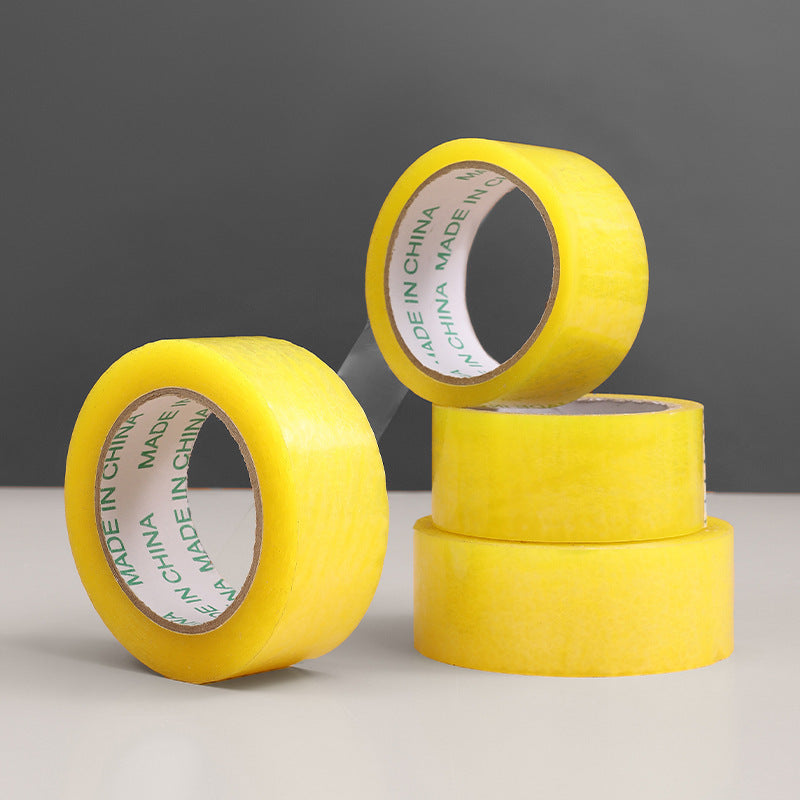 Detailed look at packing tape roll view 3