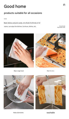 Disposable cleaning wipes for kitchen use image 2