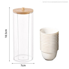 Premium disposable rice husk tea cup image 9