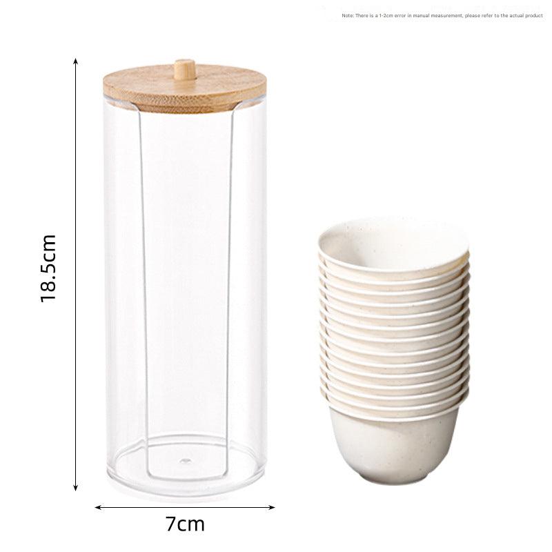 Premium disposable rice husk tea cup image 9