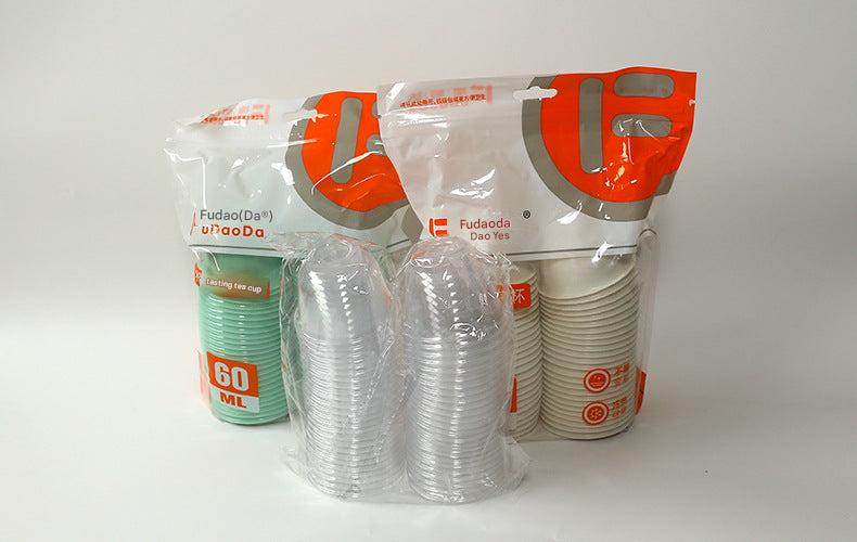 Premium disposable rice husk tea cup image 10