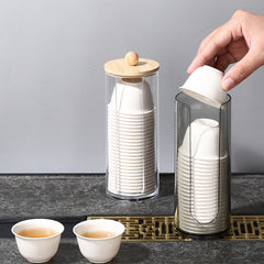 Premium disposable rice husk tea cup image 4
