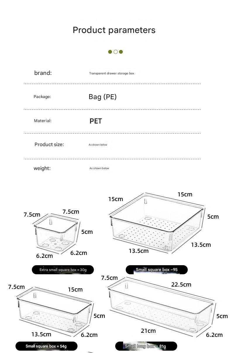 Organising cosmetics with dividers