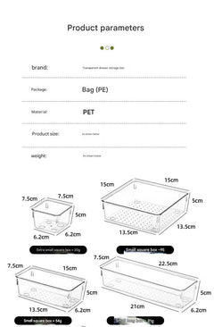 Organising cosmetics with dividers