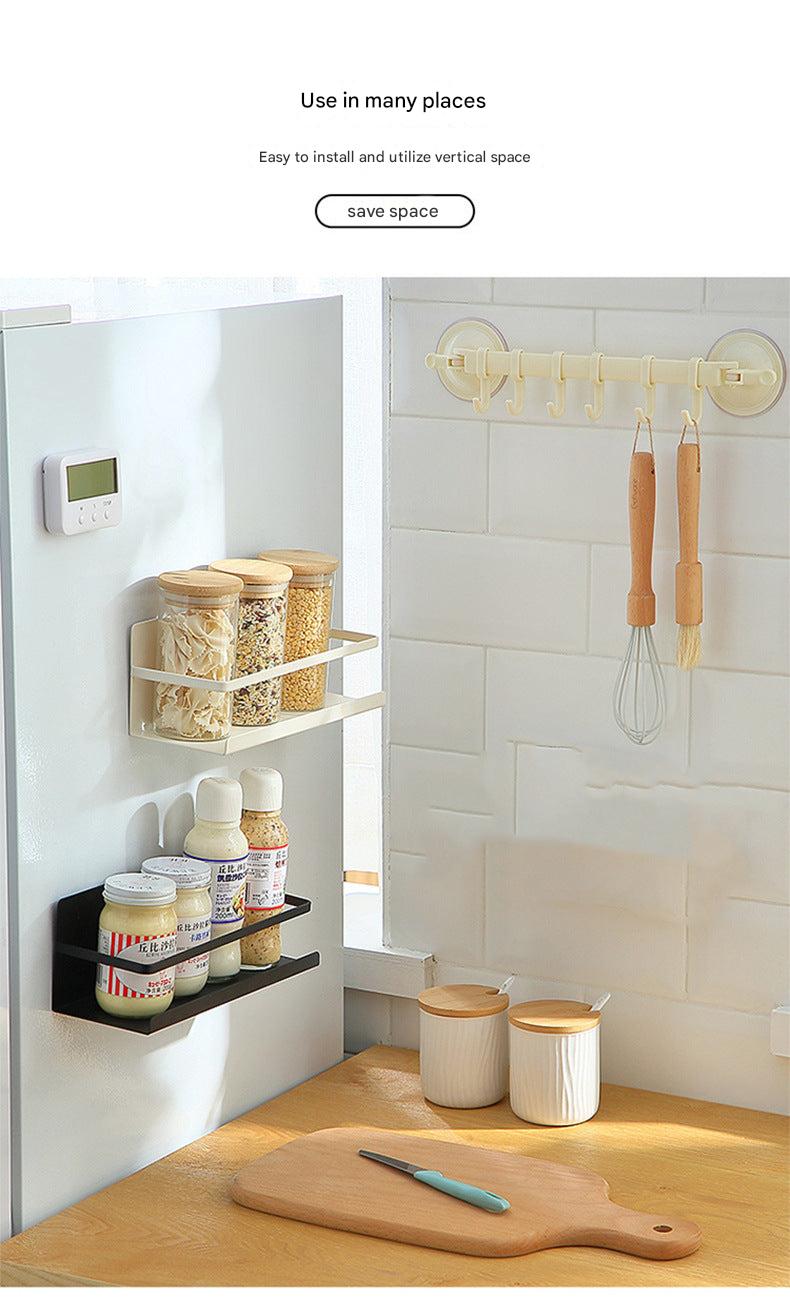 Efficient kitchen storage solution for fridges